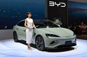 شركة BYD الصينية تعلن عن الطراز الثالث من السيارات الكهربائية في اليابان