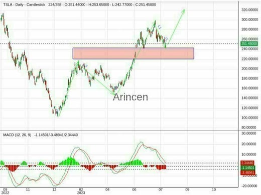 TSLA Chart