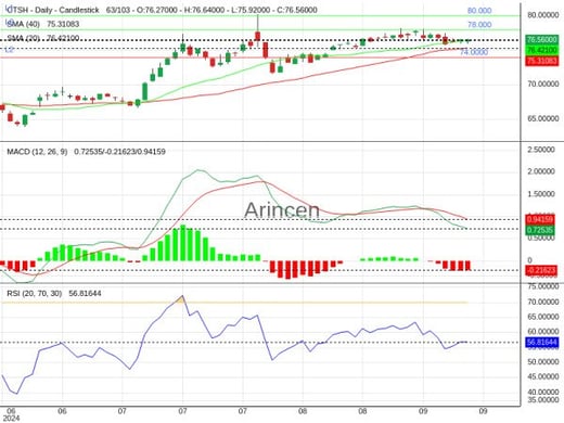 CTSH Chart