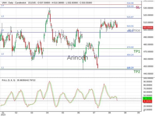 UNH@503.55 Chart