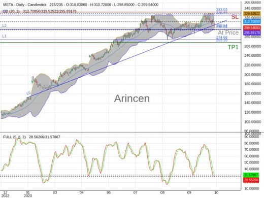 META@299.54 Chart