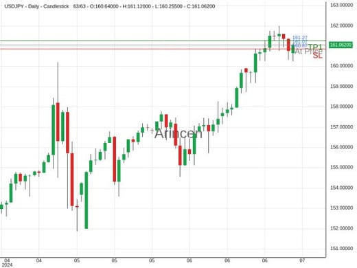 USDJPY@161.069 Chart