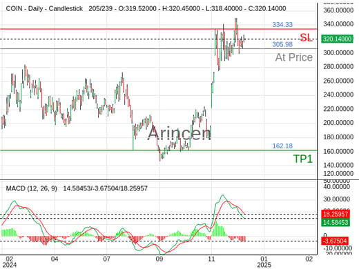 COIN@305.98 Chart