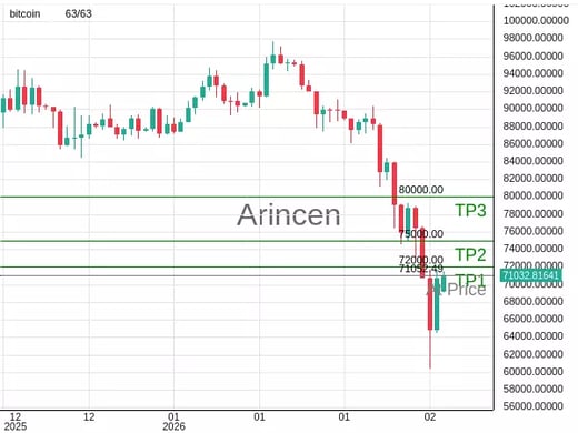 BTCUSD@71052.49 Chart