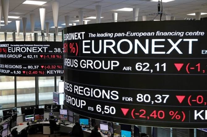 تباين الأسهم الأوروبية في مستهل التعاملات وسط حذر المستثمرين
