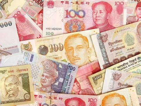العملات الآسيوية ترتفع يوم الأربعاء مع ارتفاع مؤشر مديري المشتريات الصيني
