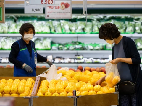 ارتفاع مؤشر أسعار المستهلكين في كوريا الجنوبية بنسبة 5.2% خلال يناير الماضي