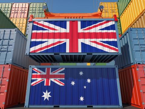 المملكة المتحدة البريطانية قرب التصديق على اتفاقية التجارة الحرة مع أستراليا