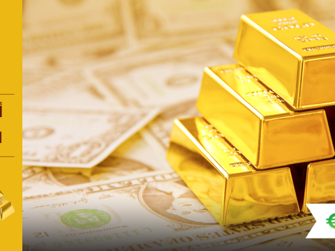 تراجع أسعار الذهب مع إرتفاع مؤشر الدولار الأمريكي للمره الأولى في 4 جلسات