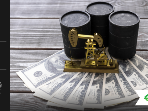 تراجع أسعار عقود النفط الآجله وإرتفاع مؤشر الدولار الأمريكي للمره الأولى في 3 جلسات