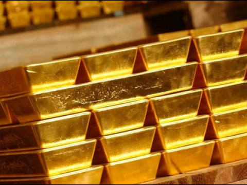 تراجع الذهب لاقل مستوى له على مدى 4 اشهر