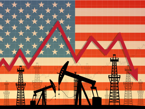 تراجعت أسعار النفط في عطلة الولايات المتحدة بعد ثمانية أيام من المكاسب
