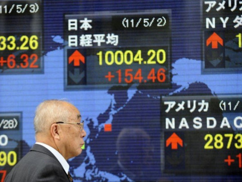 ارتفاع الأسهم اليابانية في ختام تعاملات الأسبوع الجاي ان عقب صدور بيانات التضخم
