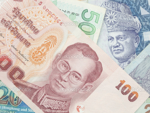 العملات الآسيوية تتقدم  بطيئاً أمام الدولار يوم الاثنين تماشياً مع عطلات السنة الجديدة