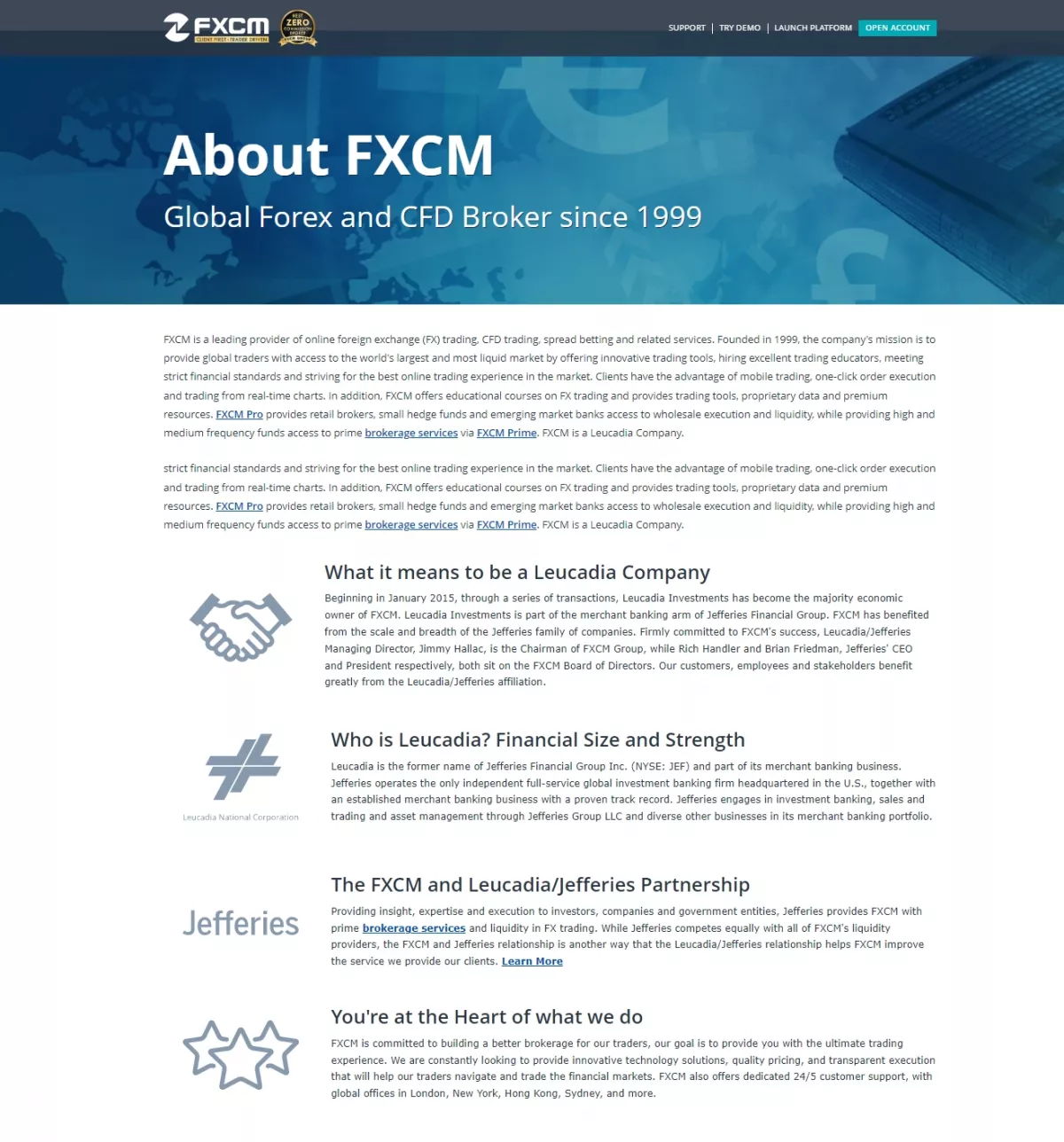 Who is FXCM and what does it offer to traders around the world