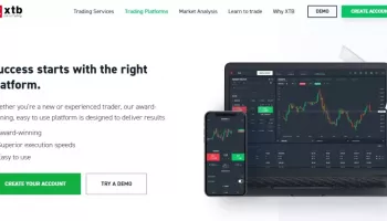 XTB's trading platform is one of the best brokers