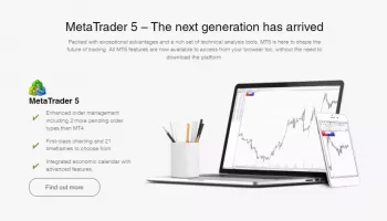 MetaTrader 5 is one of the most popular trading platforms in ThinkMarkets