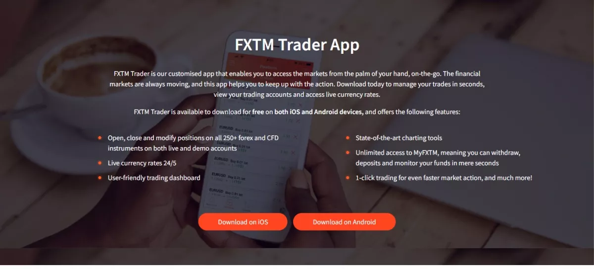 FXTM Trader App for FXTM