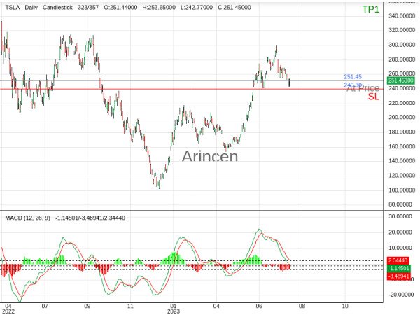 TSLA@251.45 Chart