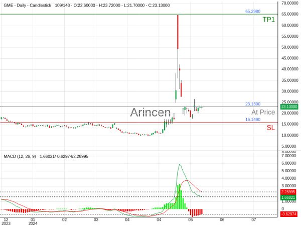 GME@23.13 Chart