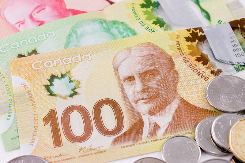 تداول الدولار الكندي
